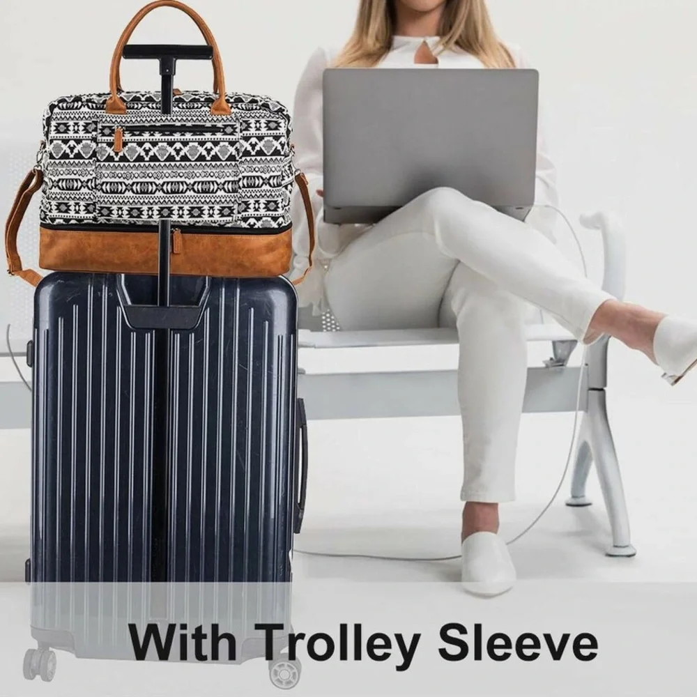 MyMealivos Canvas Weekender Bag - Picture 5 of 7